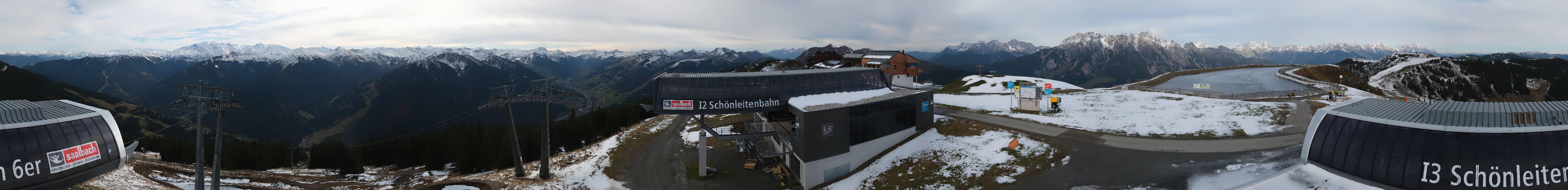Archiv Foto Webcam Wildenkarkogel bei Saalbach