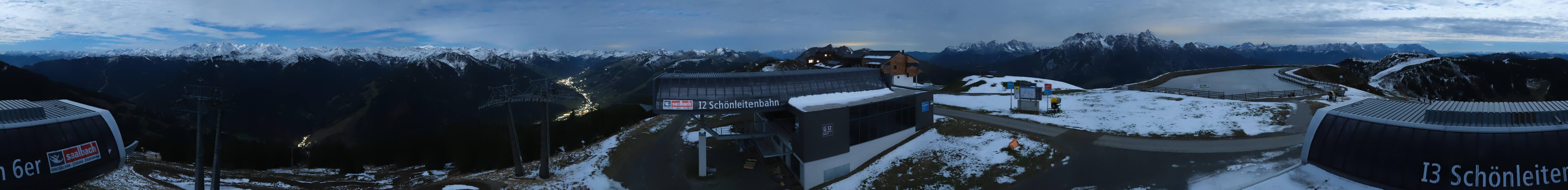 Archiv Foto Webcam Wildenkarkogel bei Saalbach