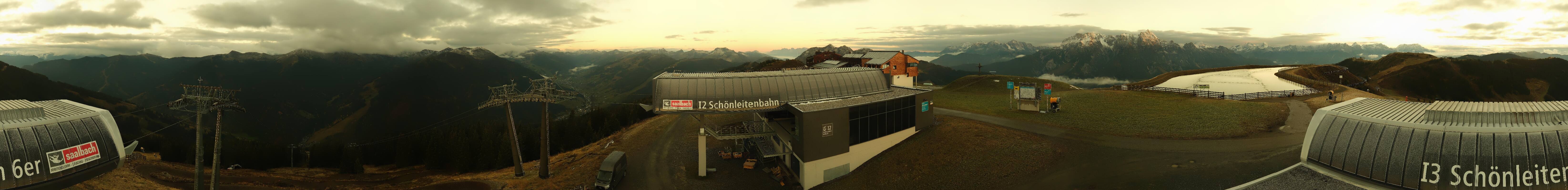 Archiv Foto Webcam Wildenkarkogel bei Saalbach