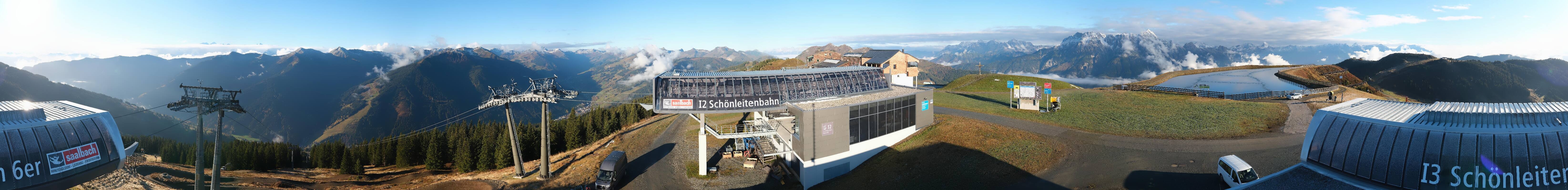 Archiv Foto Webcam Wildenkarkogel bei Saalbach