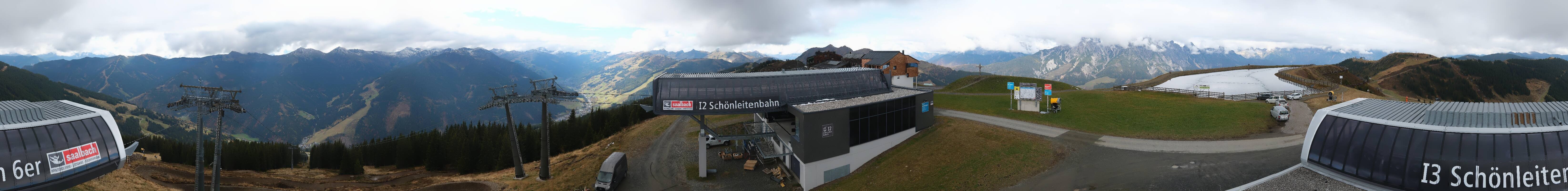 Archiv Foto Webcam Wildenkarkogel bei Saalbach