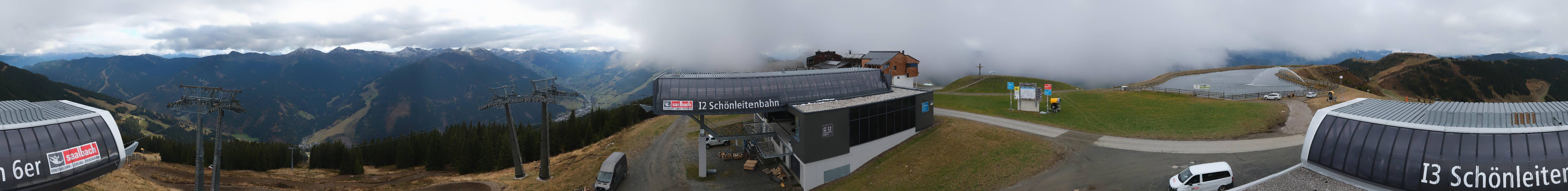 Archiv Foto Webcam Wildenkarkogel bei Saalbach
