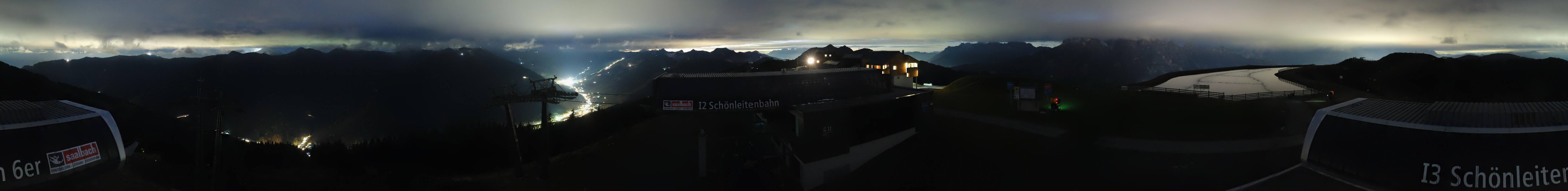 Archiv Foto Webcam Wildenkarkogel bei Saalbach