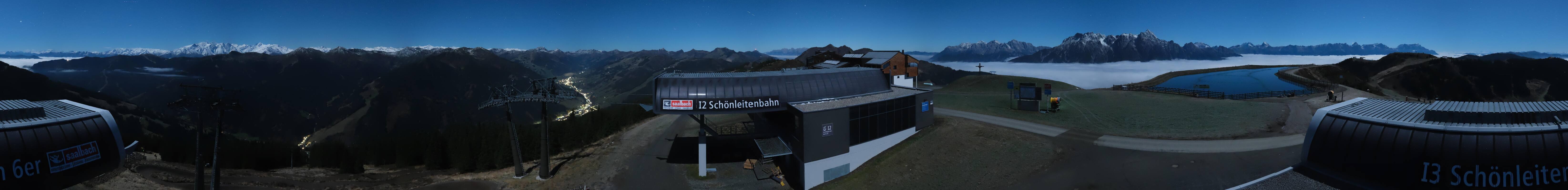 Archived image Webcam Wildenkarkogel (Saalbach)