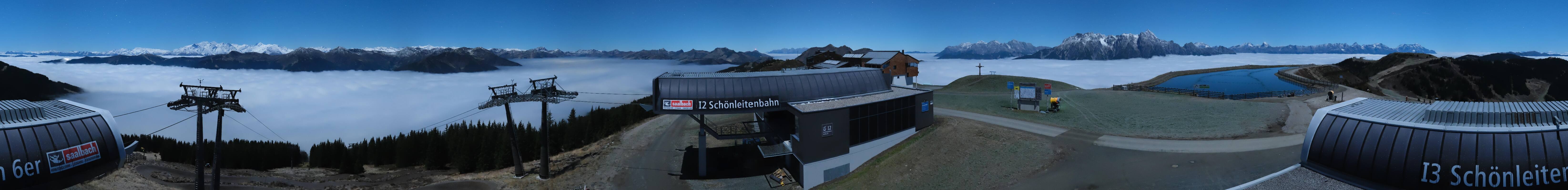 Archived image Webcam Wildenkarkogel (Saalbach)