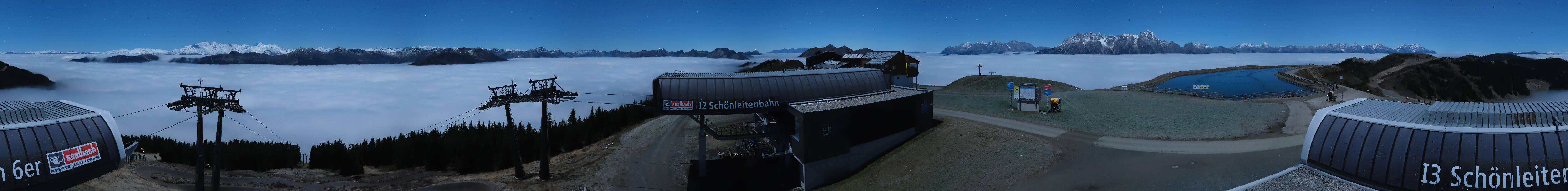Archived image Webcam Wildenkarkogel (Saalbach)