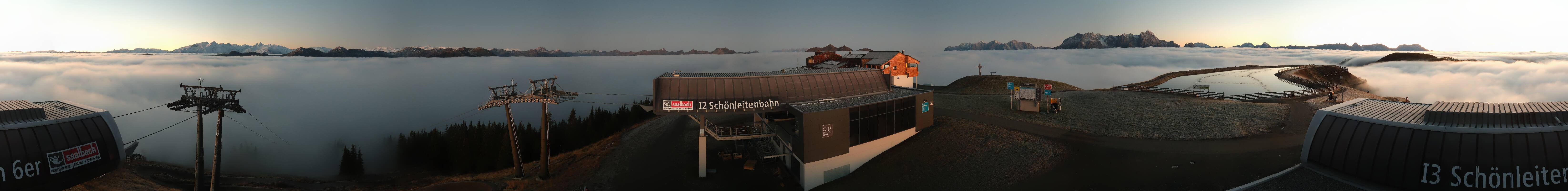 Archiv Foto Webcam Wildenkarkogel bei Saalbach