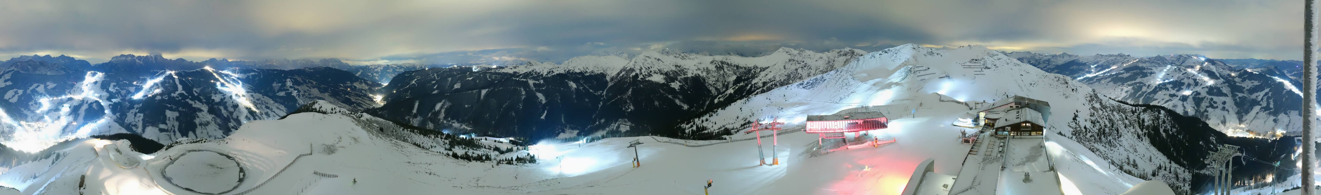 Archiv Foto Webcam Schattberg Ost bei Saalbach