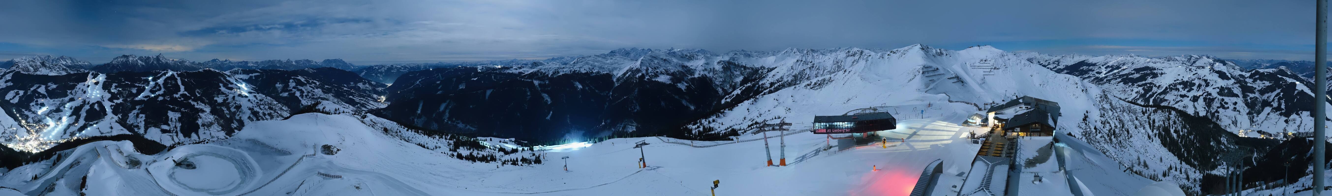 Archiv Foto Webcam Schattberg Ost bei Saalbach