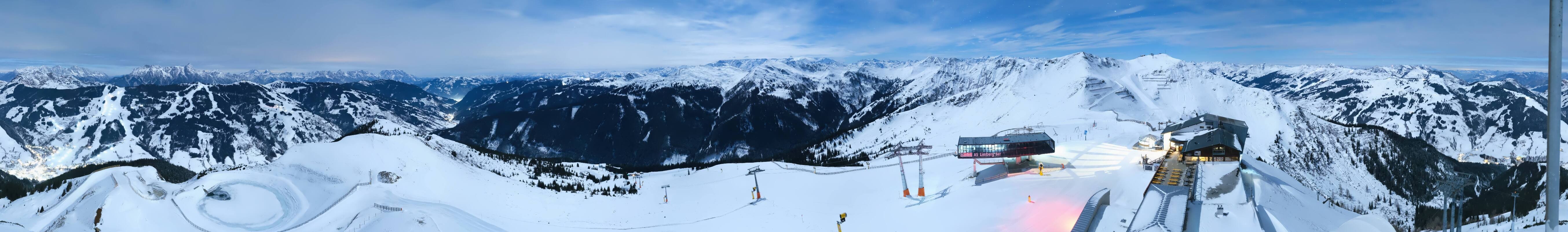 Archiv Foto Webcam Schattberg Ost bei Saalbach