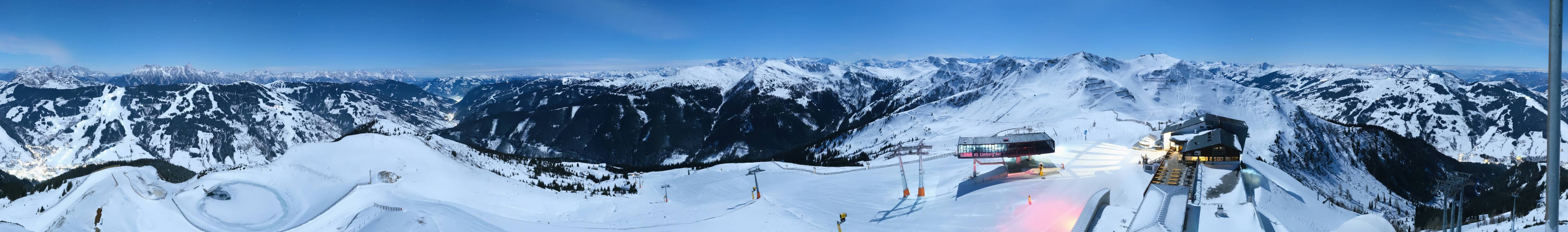 Archiv Foto Webcam Schattberg Ost bei Saalbach