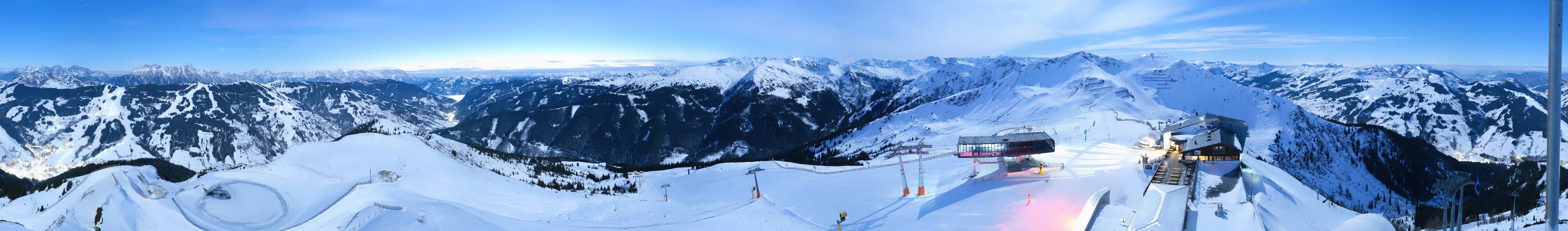 Archiv Foto Webcam Schattberg Ost bei Saalbach