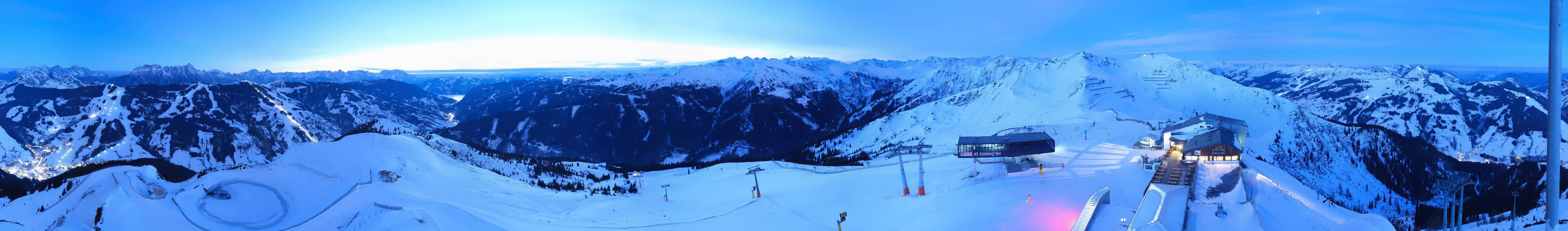 Archiv Foto Webcam Schattberg Ost bei Saalbach