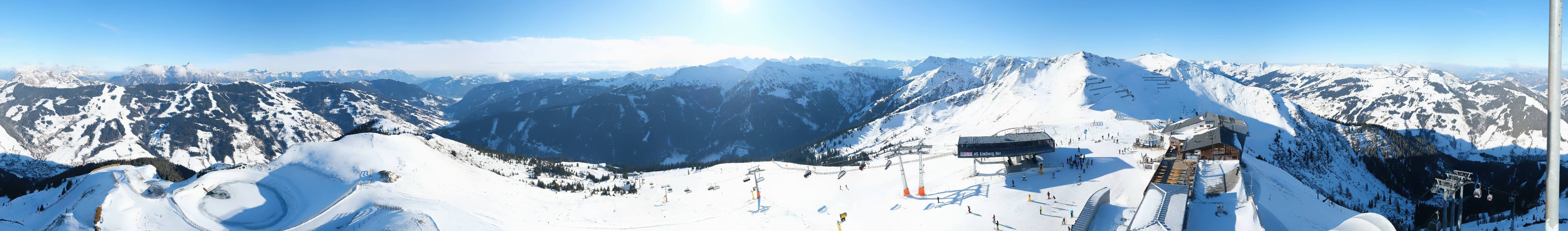 Archiv Foto Webcam Schattberg Ost bei Saalbach