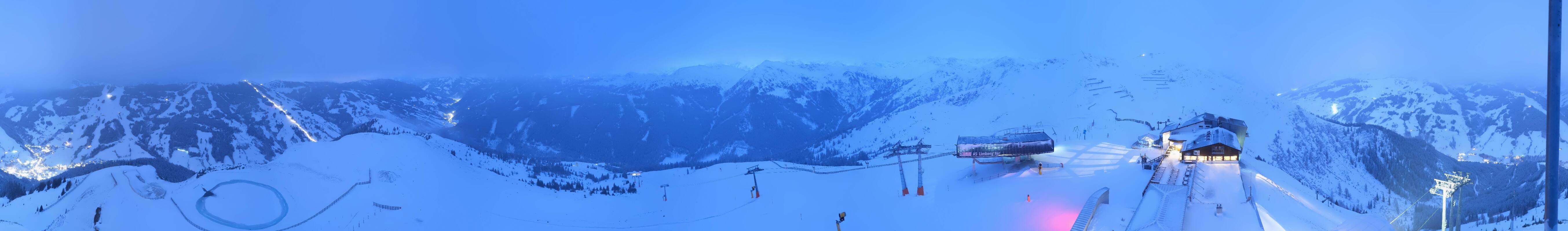 Archiv Foto Webcam Schattberg Ost bei Saalbach