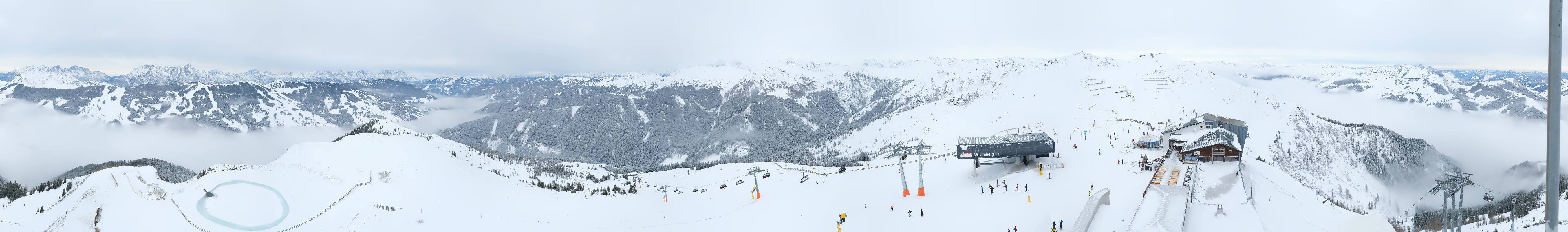 Archiv Foto Webcam Schattberg Ost bei Saalbach