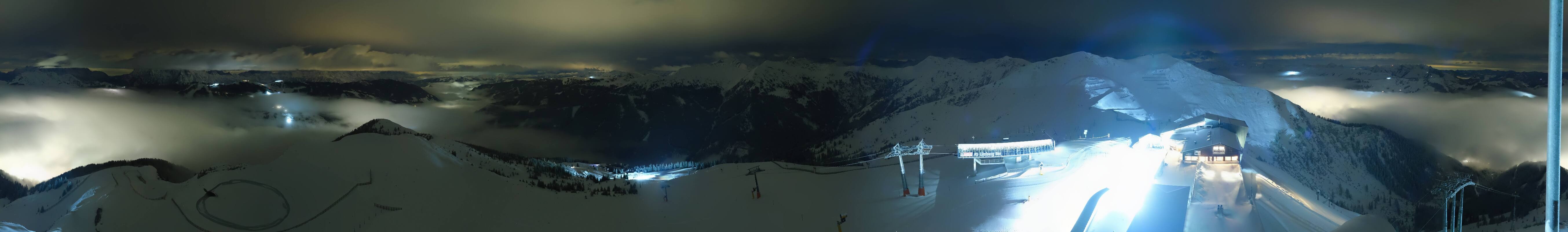 Archiv Foto Webcam Schattberg Ost bei Saalbach