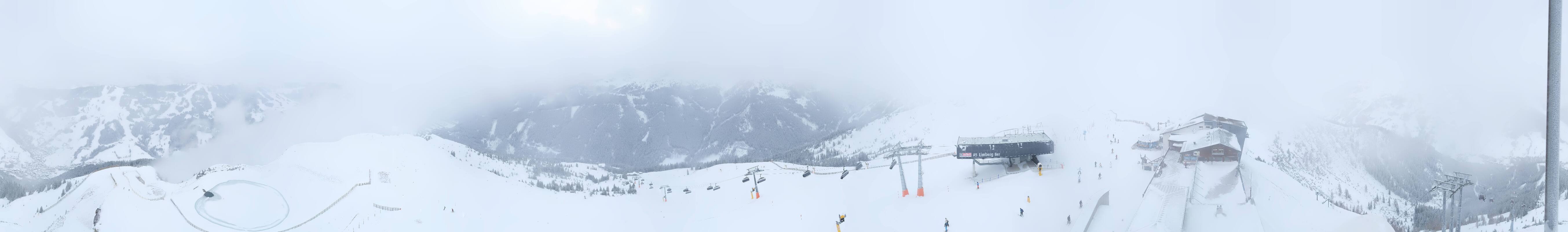 Archiv Foto Webcam Schattberg Ost bei Saalbach