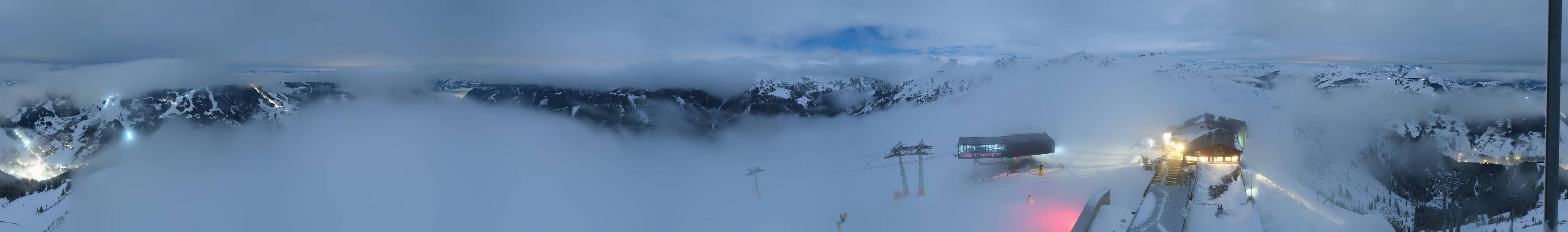 Archiv Foto Webcam Schattberg Ost bei Saalbach