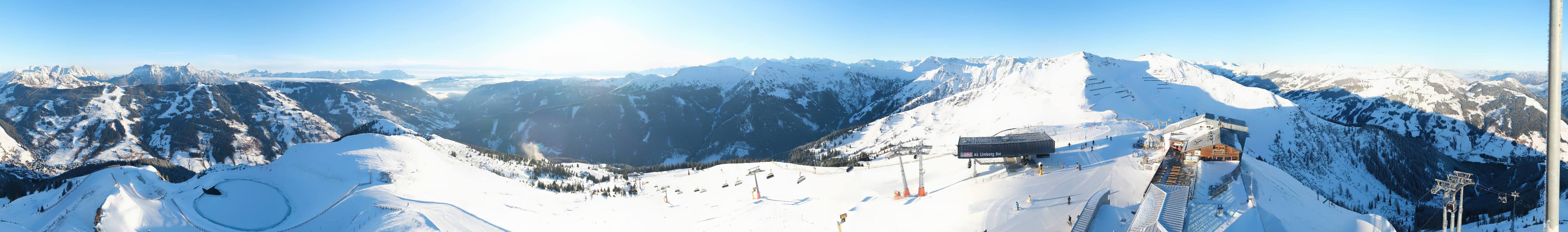 Archiv Foto Webcam Schattberg Ost bei Saalbach