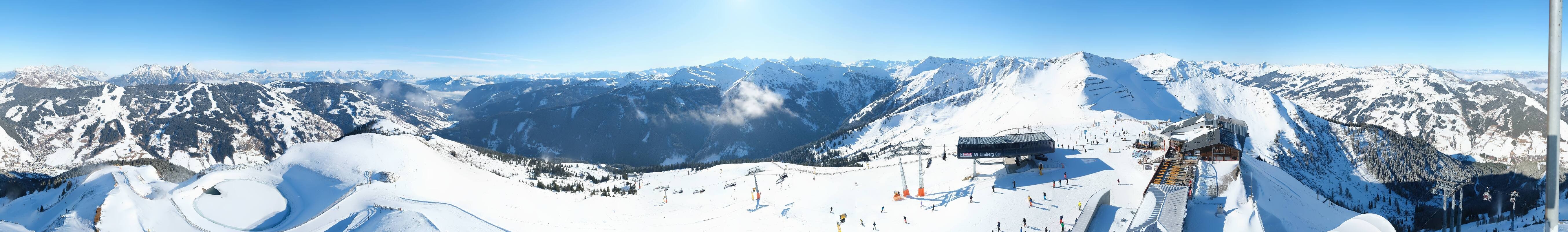 Archiv Foto Webcam Schattberg Ost bei Saalbach