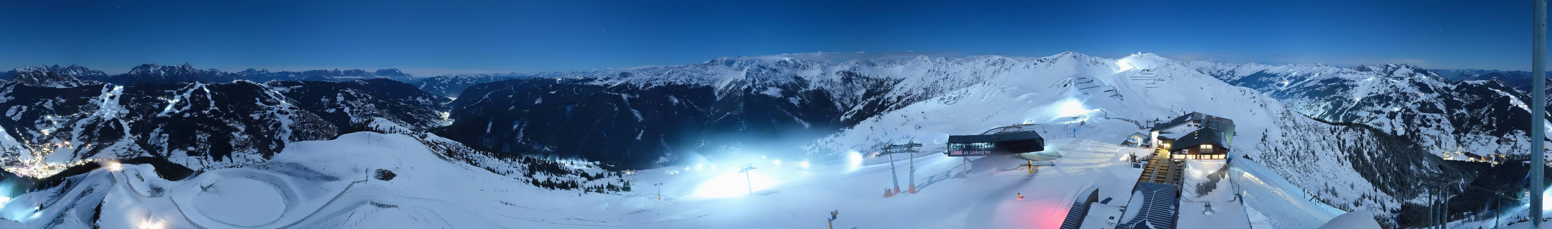 Archiv Foto Webcam Schattberg Ost bei Saalbach