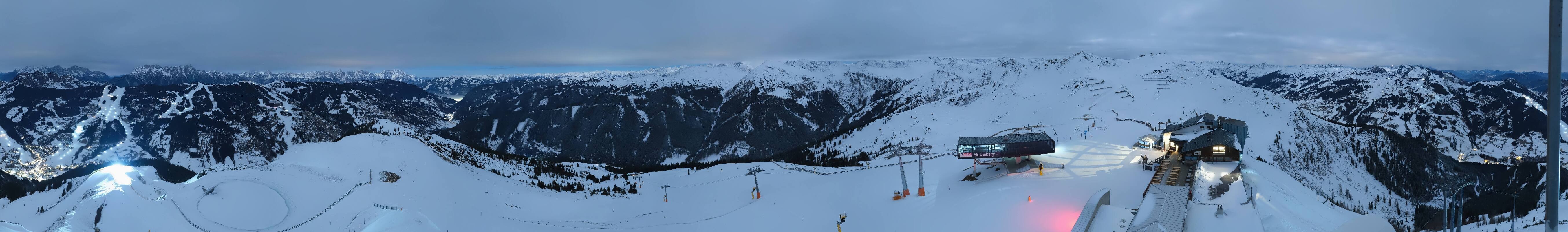 Archiv Foto Webcam Schattberg Ost bei Saalbach