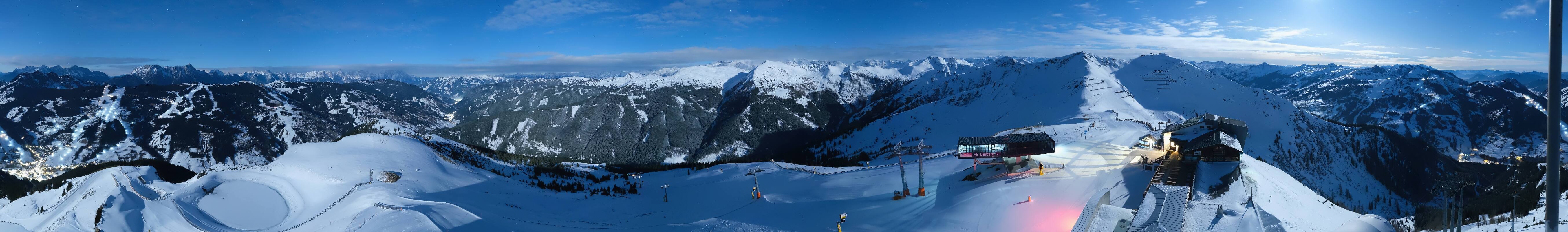 Archiv Foto Webcam Schattberg Ost bei Saalbach