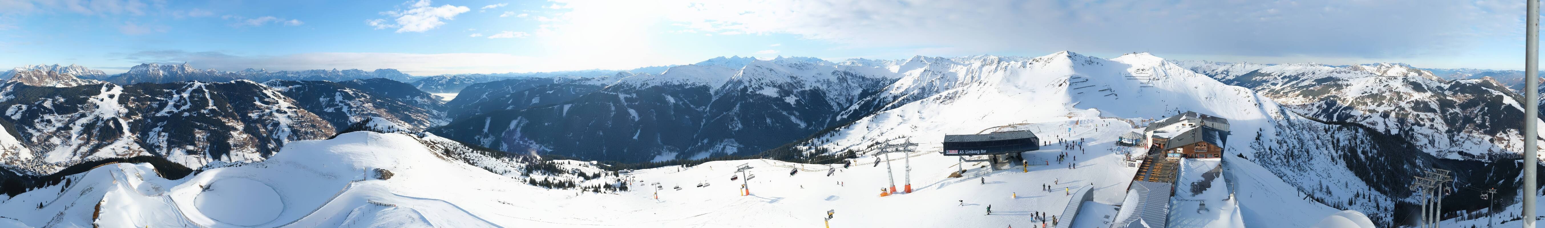 Archiv Foto Webcam Schattberg Ost bei Saalbach