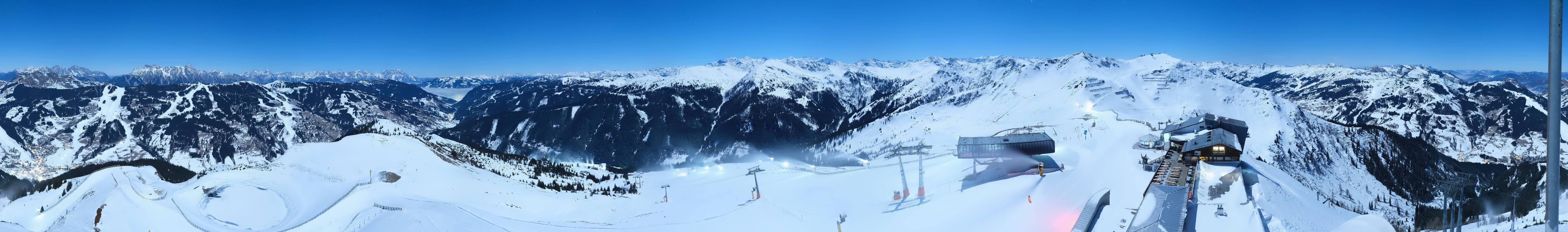 Archiv Foto Webcam Schattberg Ost bei Saalbach