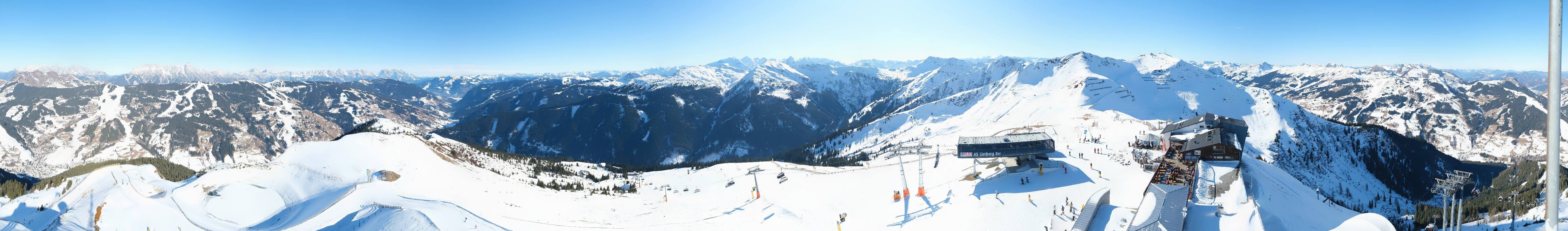 Archiv Foto Webcam Schattberg Ost bei Saalbach