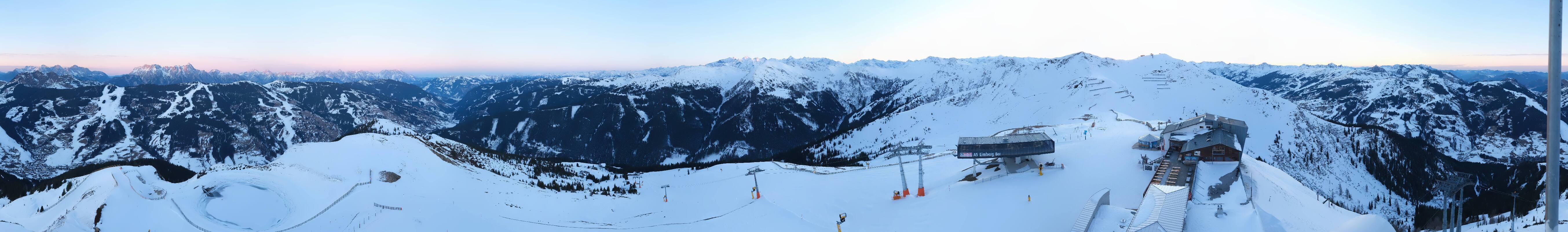 Archiv Foto Webcam Schattberg Ost bei Saalbach