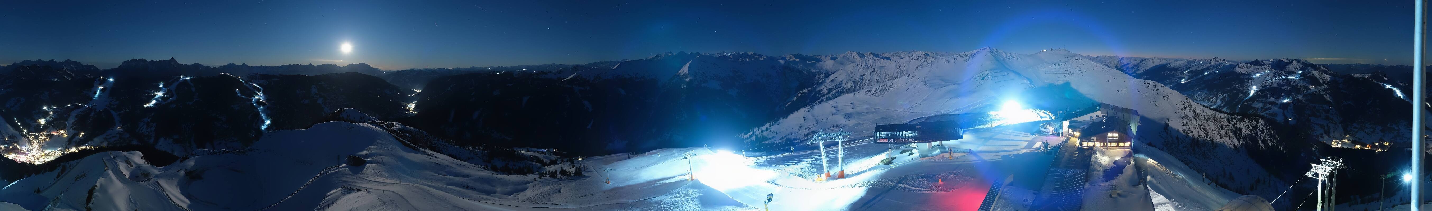 Archiv Foto Webcam Schattberg Ost bei Saalbach