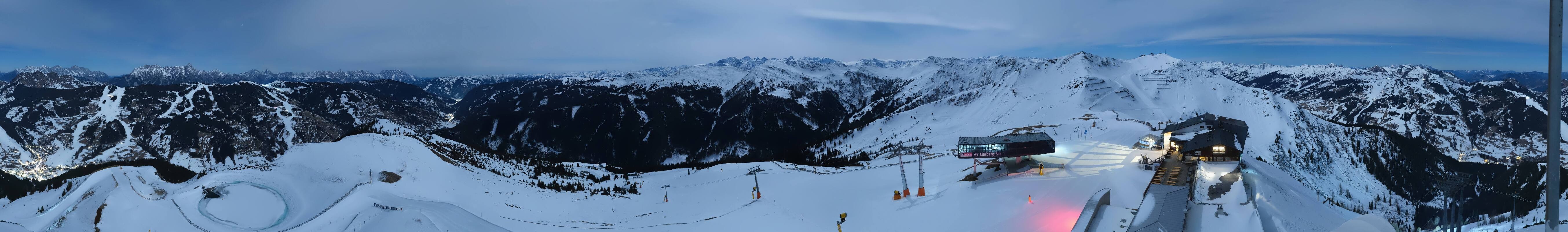 Archiv Foto Webcam Schattberg Ost bei Saalbach