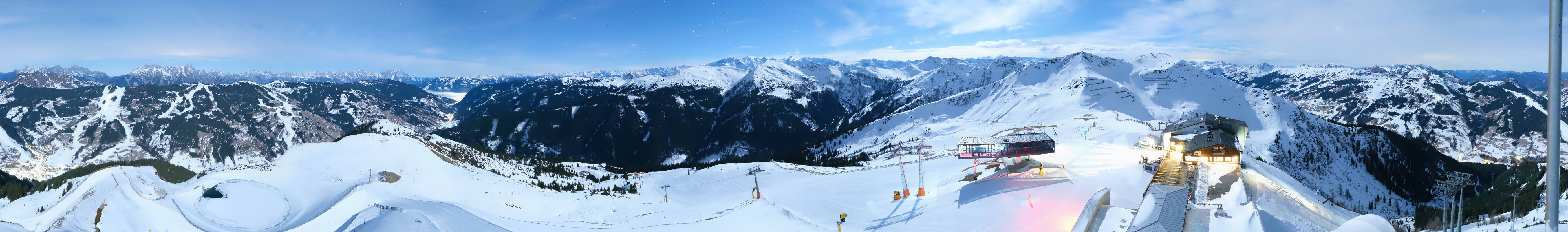 Archiv Foto Webcam Schattberg Ost bei Saalbach