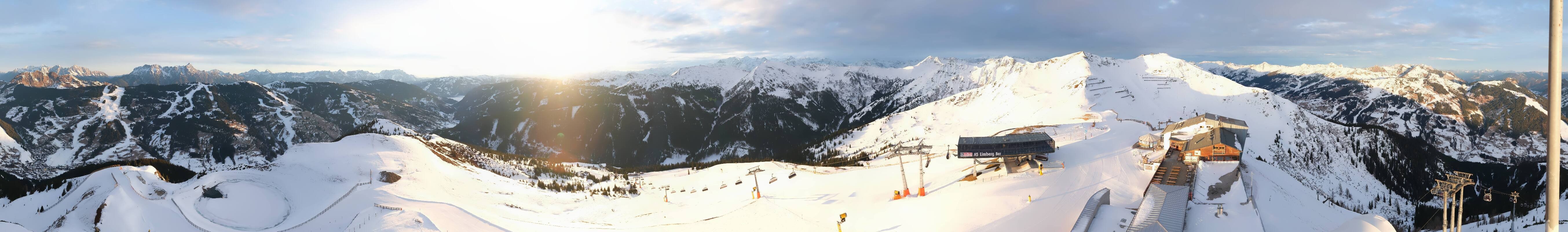 Archiv Foto Webcam Schattberg Ost bei Saalbach