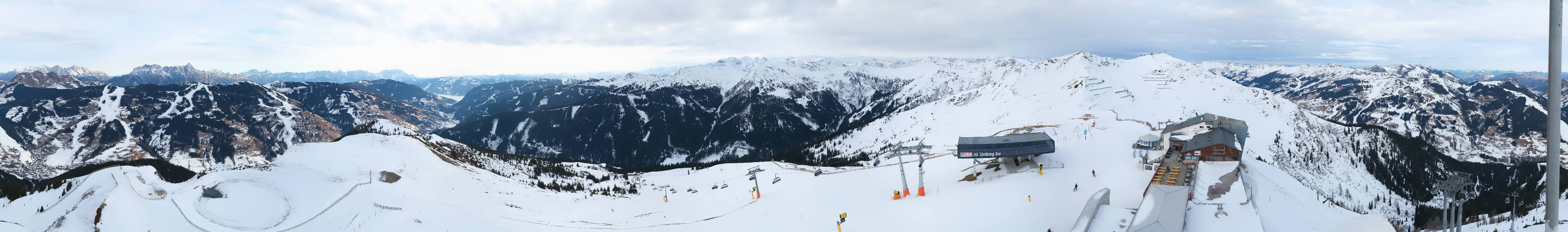 Archiv Foto Webcam Schattberg Ost bei Saalbach