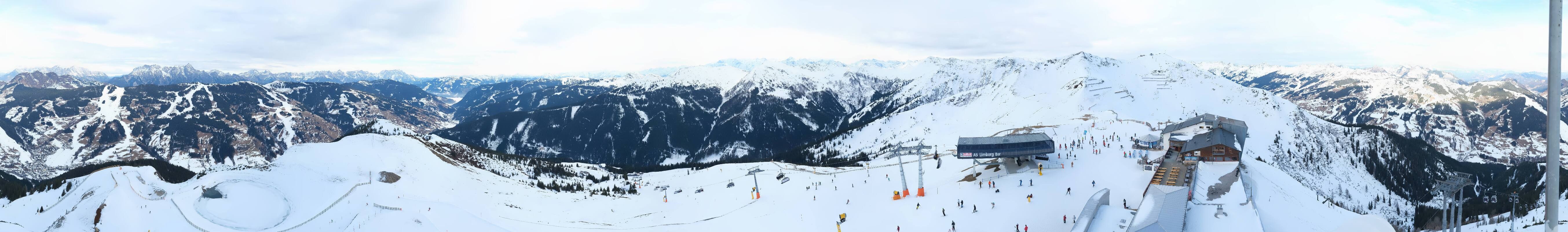 Archiv Foto Webcam Schattberg Ost bei Saalbach