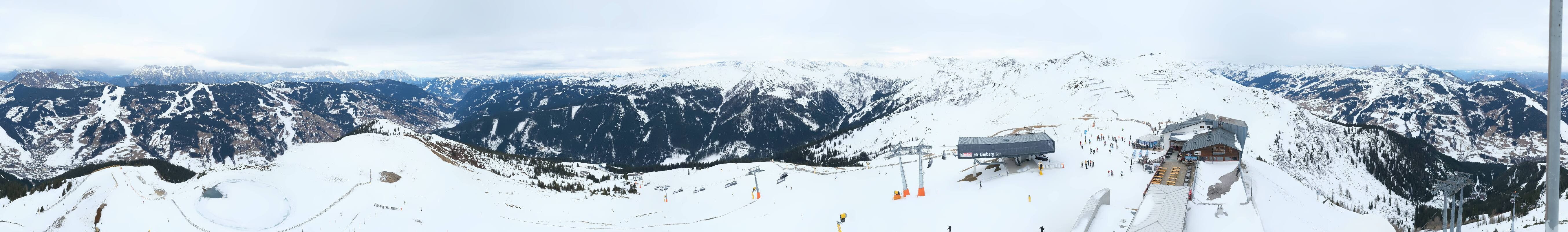 Archiv Foto Webcam Schattberg Ost bei Saalbach