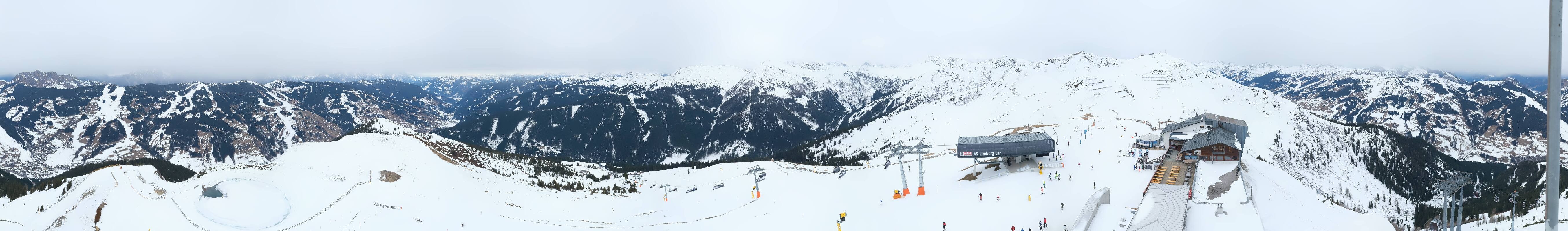 Archiv Foto Webcam Schattberg Ost bei Saalbach