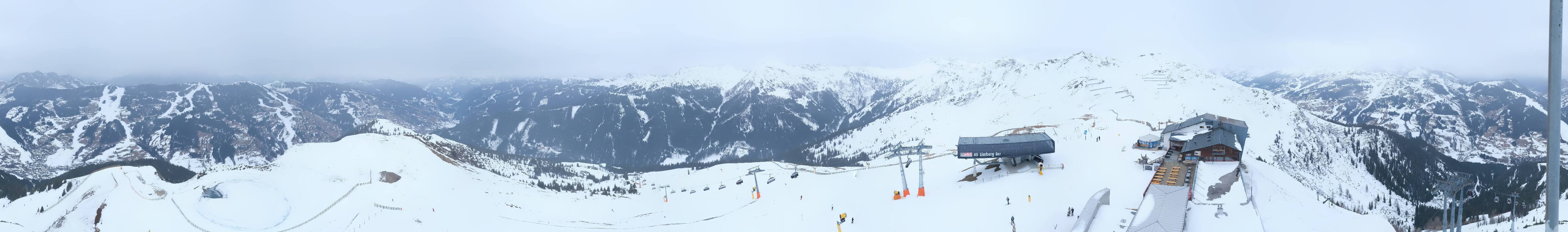 Archiv Foto Webcam Schattberg Ost bei Saalbach