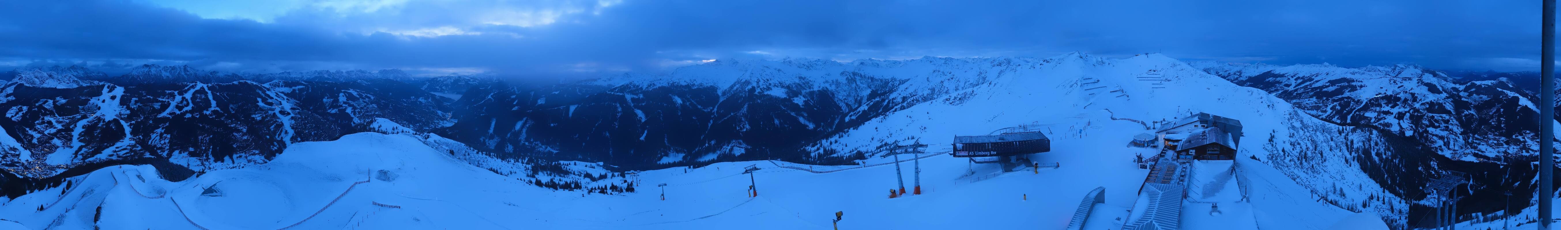 Archiv Foto Webcam Schattberg Ost bei Saalbach