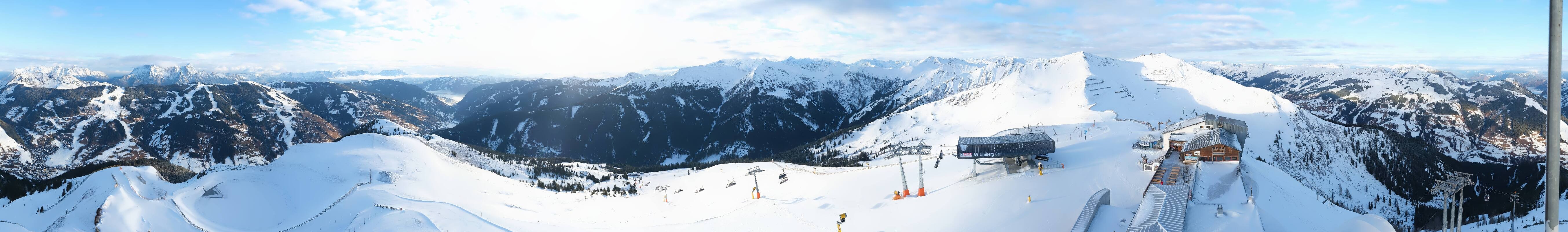 Archiv Foto Webcam Schattberg Ost bei Saalbach