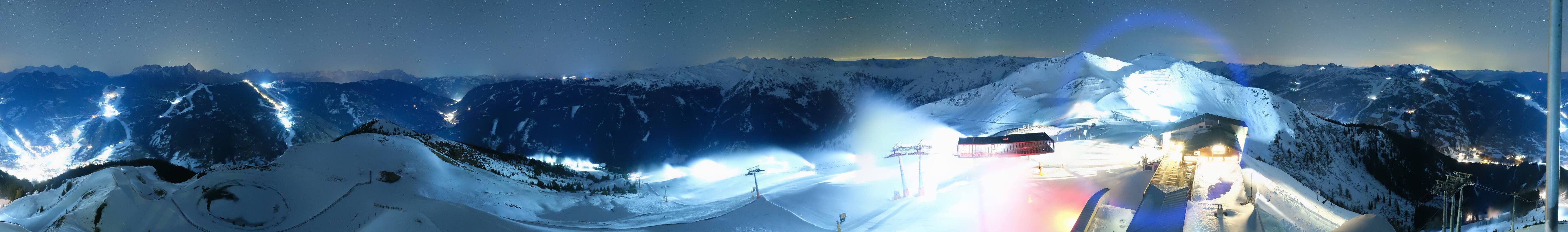 Archiv Foto Webcam Schattberg Ost bei Saalbach