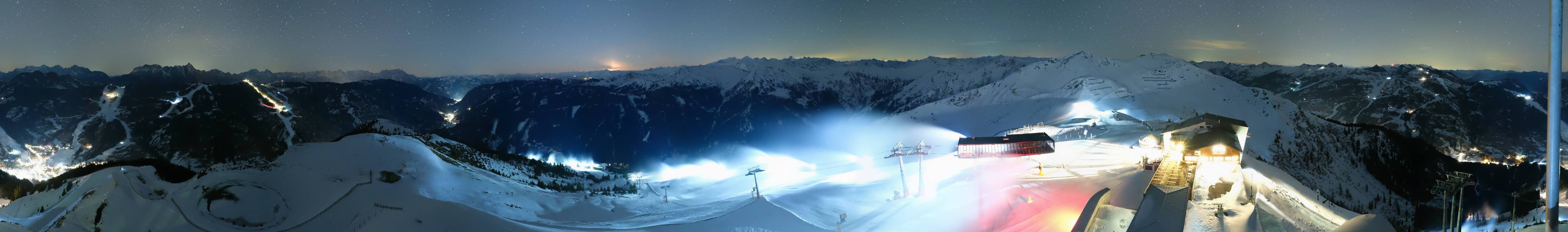 Archiv Foto Webcam Schattberg Ost bei Saalbach