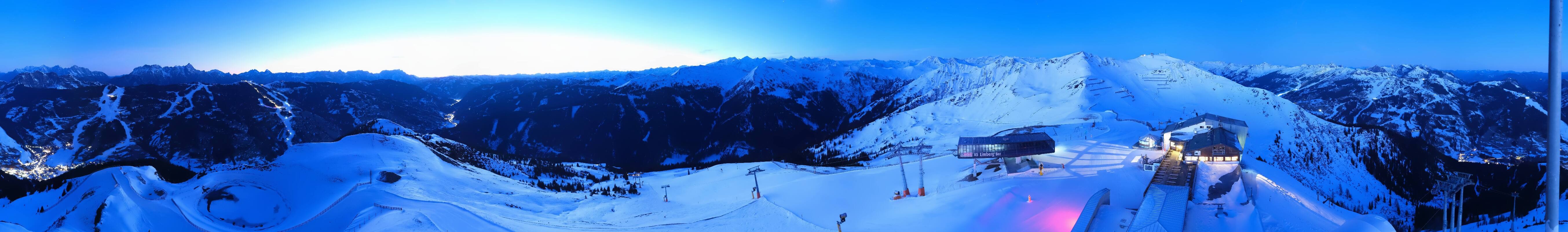 Archiv Foto Webcam Schattberg Ost bei Saalbach