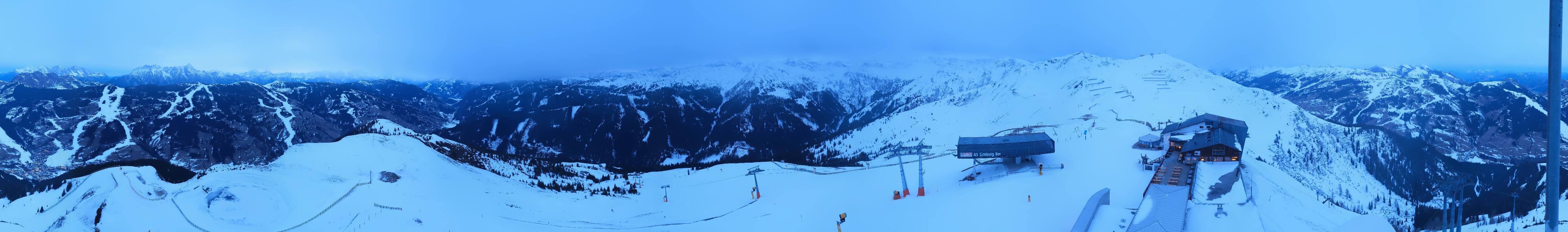 Archiv Foto Webcam Schattberg Ost bei Saalbach