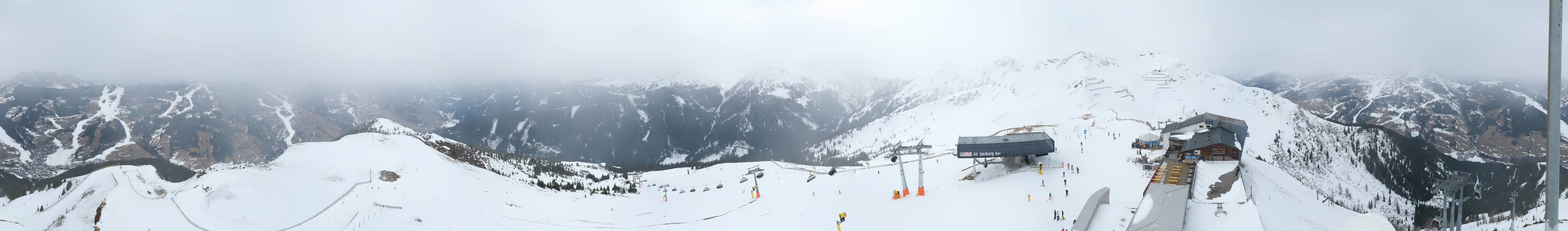 Archiv Foto Webcam Schattberg Ost bei Saalbach