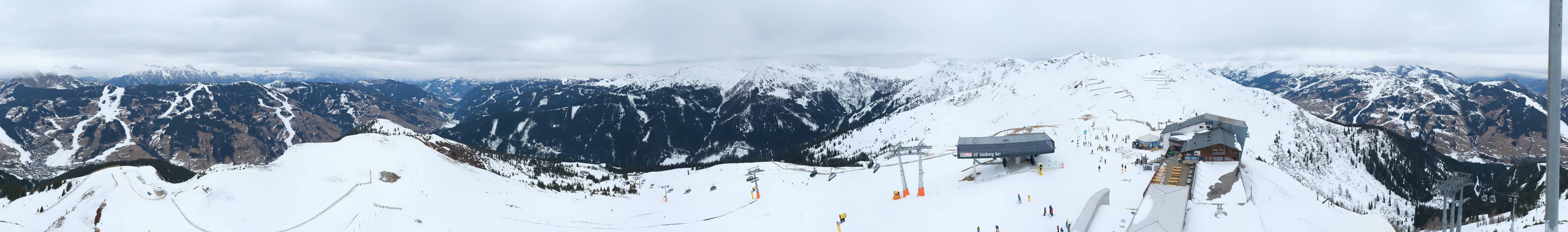 Archiv Foto Webcam Schattberg Ost bei Saalbach