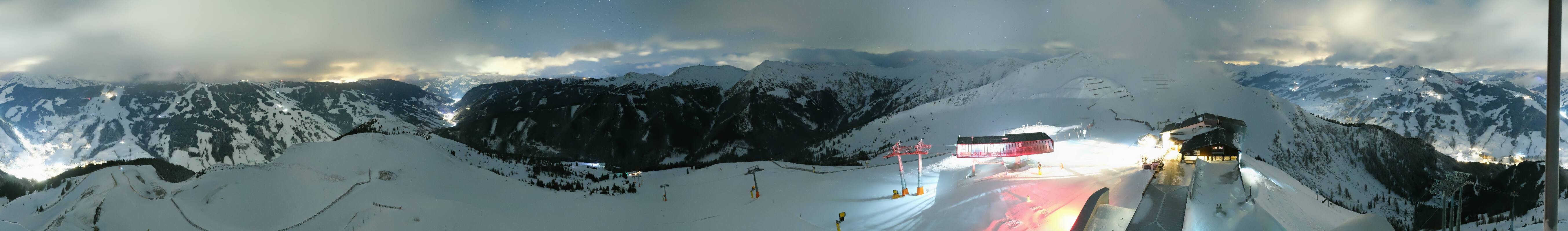 Archiv Foto Webcam Schattberg Ost bei Saalbach